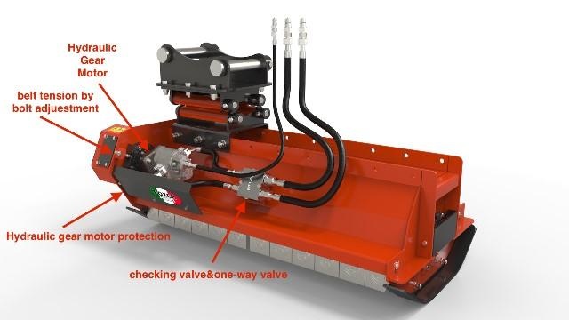 excavator flail mower bush cutter (002)b
